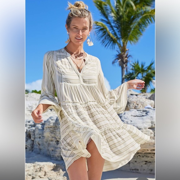 Venus Ruffle Cover-Up Dress - Picture 4 of 8